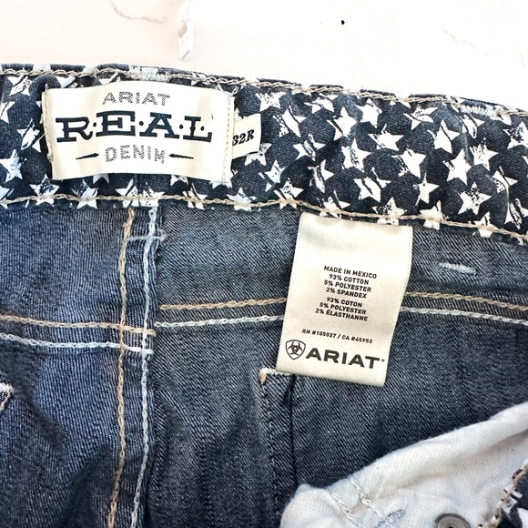 Ariat Real Denim Women's Skinny Jeans Size 32R Blue Jean Medium-Dark Wash - Picture 7 of 8